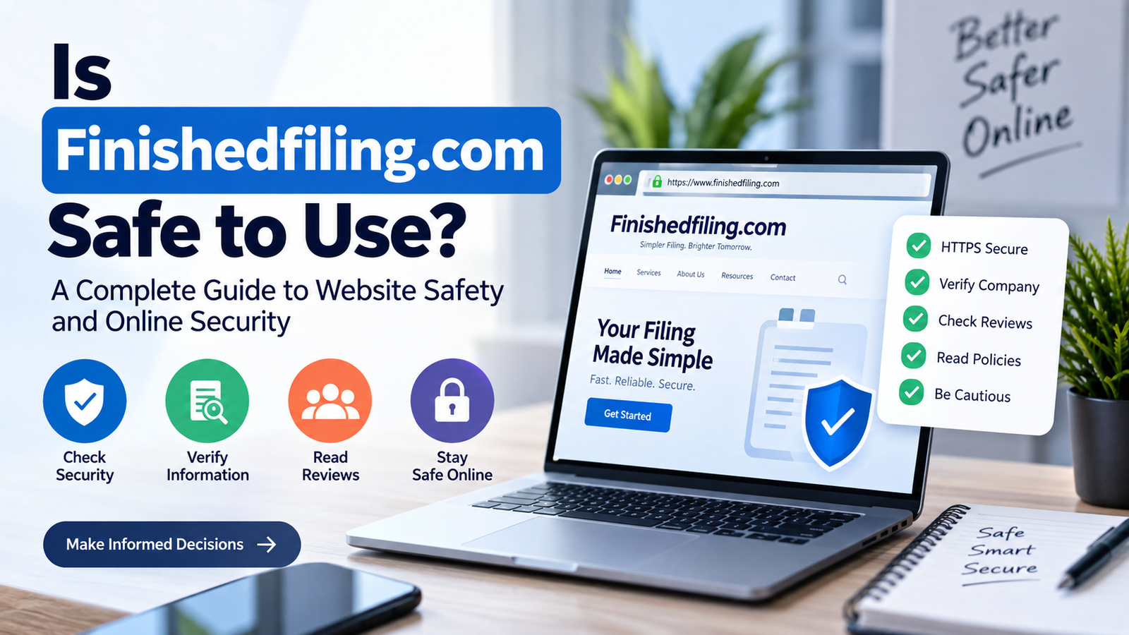Is Finishedfiling.com Safe to Use